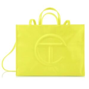 Telfar Hilighter Yellow Tote Bag